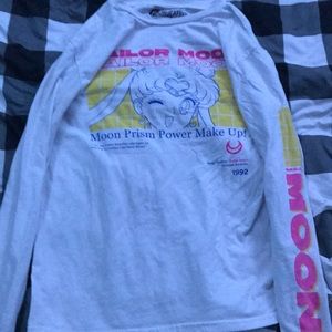 Men’s long tee anime shirt